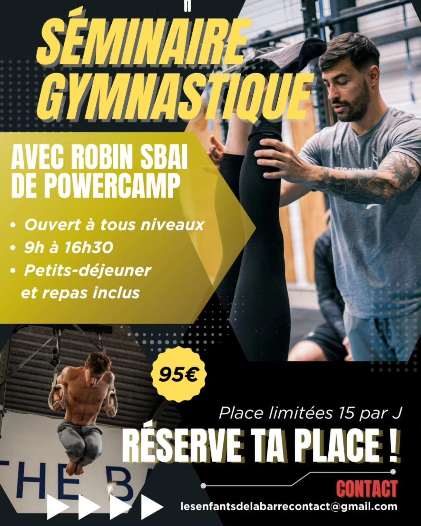 Séminaire Gymnastique : C'est le moment de franchir un cap en gymnastique !