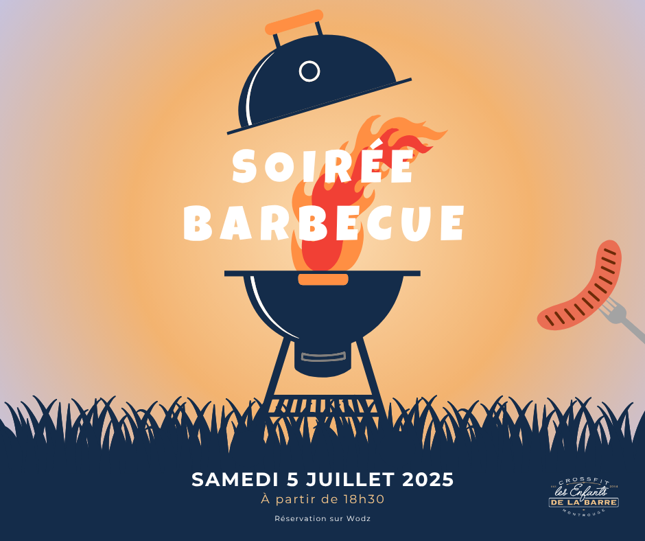 BARBECUE PARTY aux Enfants de la Barre